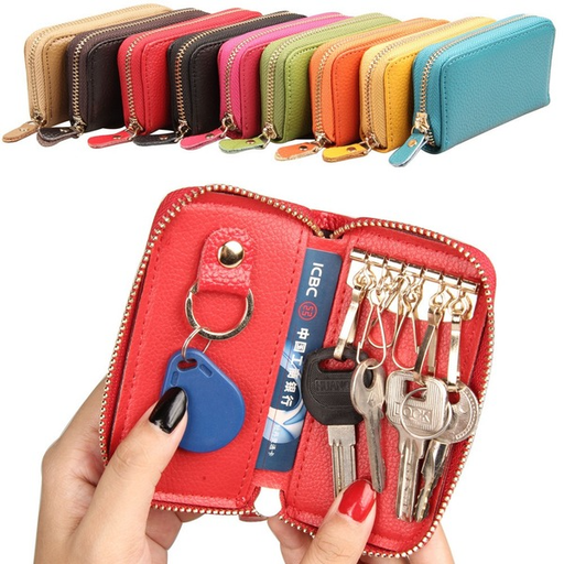 Wholesale key case zipper multifunctional leather wallet JDC-WT-ZNS13 Wallet JoyasDeChina Wholesale Jewelry JoyasDeChina Joyas De China