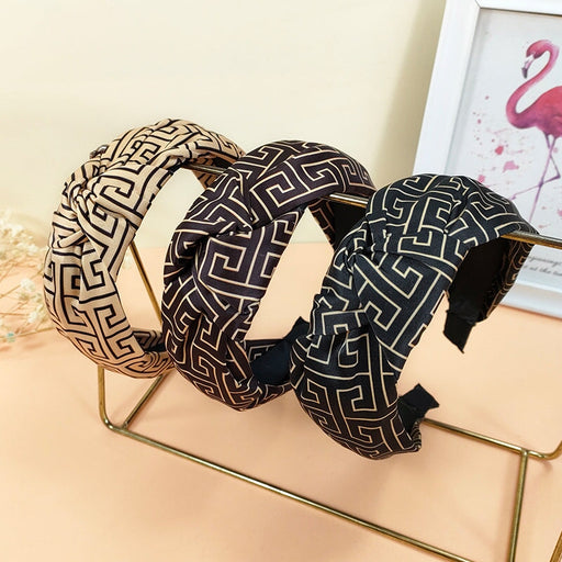 Wholesale Khaki hair band (F)JDC-HD-O349 Headband 潮炫 Wholesale Jewelry JoyasDeChina Joyas De China