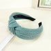 Wholesale khaki knitted headband JDC-HD-O263 Headband JoyasDeChina Bean green Wholesale Jewelry JoyasDeChina Joyas De China
