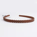 Wholesale khaki resin hairband JDC-HD-H024 Headband 妙德 brown Wholesale Jewelry JoyasDeChina Joyas De China