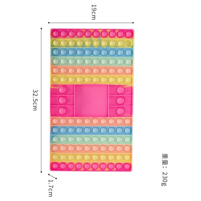 Wholesale Khaki Silicone Decompression Toys JDC-FT-Bais008 fidgets toy 百思 17 Wholesale Jewelry JoyasDeChina Joyas De China