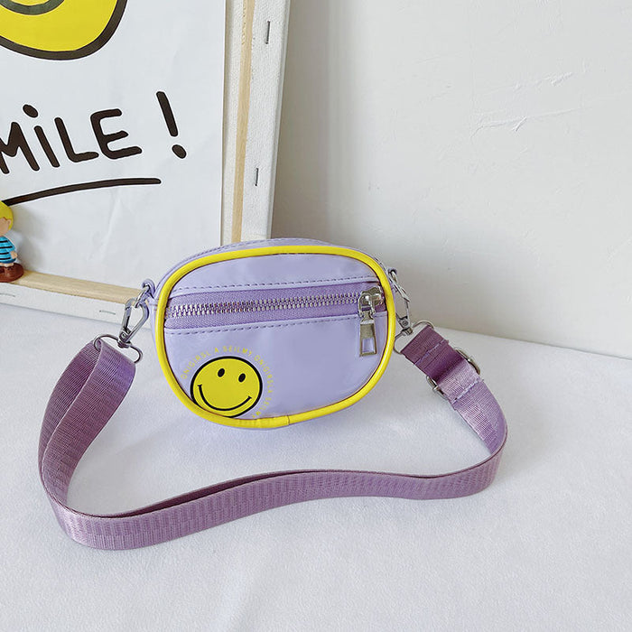 Wholesale Kids Bag PU Leather Shiny Cartoon Messenger Bag JDC-SD-JiaQ096 Shoulder Bags 家庆 purple Wholesale Jewelry JoyasDeChina Joyas De China