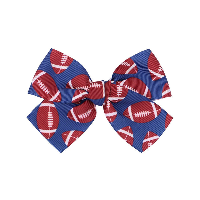 Wholesale Kids Cartoon Printed Bow Ribbon Hair Clip JDC-HC-YL066 Hair Clips 雅伦 3 Wholesale Jewelry JoyasDeChina Joyas De China