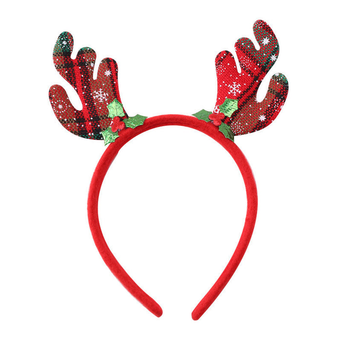 Wholesale kids christmas red fabric headband JDC-HD-GSHX001 Headband JoyasDeChina 3 Wholesale Jewelry JoyasDeChina Joyas De China