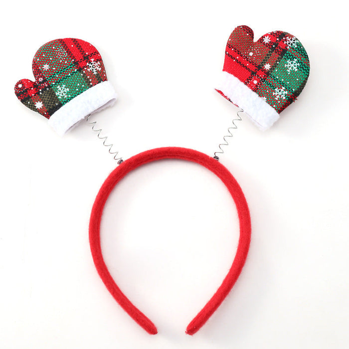 Wholesale kids christmas red fabric headband JDC-HD-GSHX001 Headband JoyasDeChina 8 Wholesale Jewelry JoyasDeChina Joyas De China