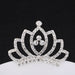 Wholesale Kids Crown Birthday Rhinestone Headband JDC-HD-hongh002 Headband 宏宏 white 5 Wholesale Jewelry JoyasDeChina Joyas De China