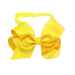 Wholesale Kids Fabric Bow Stretch Hair Scrunchies JDC-HS-Chund007 Hair Scrunchies 春蝶 yellow Wholesale Jewelry JoyasDeChina Joyas De China