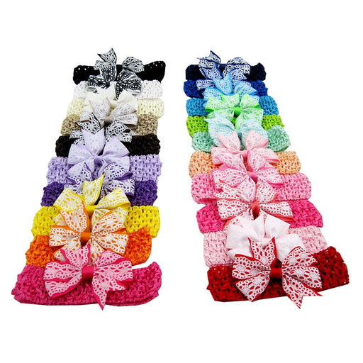Wholesale Kids Hair Rope Printed Dovetail Bow with Knitted Fabric Hair Scrunchies JDC-HS-Chund001 Hair Scrunchies 春蝶 Wholesale Jewelry JoyasDeChina Joyas De China