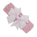 Wholesale Kids Hair Rope Printed Dovetail Bow with Knitted Fabric Hair Scrunchies JDC-HS-Chund001 Hair Scrunchies 春蝶 Pink Wholesale Jewelry JoyasDeChina Joyas De China