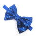 Wholesale Kids Sequin Bow Cloth Hair Scrunchies JDC-HS-Chund004 Hair Scrunchies 春蝶 blue Wholesale Jewelry JoyasDeChina Joyas De China