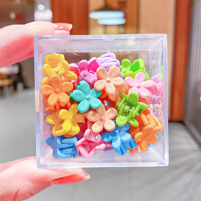 Wholesale kids small grasping clip color star resin Hair Clips set JDC-HC-GSHX009 Hair Clips JoyasDeChina 6 Wholesale Jewelry JoyasDeChina Joyas De China