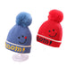 Wholesale kids smiley face knitted woolen hat JDC-FH-GSKC005 Fashionhat JoyasDeChina Wholesale Jewelry JoyasDeChina Joyas De China