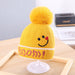Wholesale kids smiley face knitted woolen hat JDC-FH-GSKC005 Fashionhat JoyasDeChina yellow 46-48CM Wholesale Jewelry JoyasDeChina Joyas De China