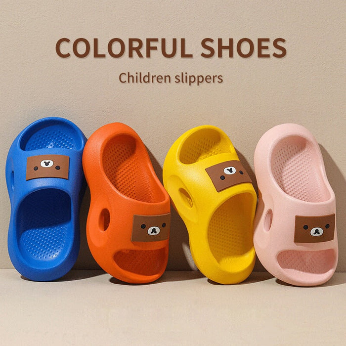 Wholesale Kids Summer EVA Anti-Slip Bear Soft Sole Slippers JDC-SP-FenD002 Slippers 芬典 Wholesale Jewelry JoyasDeChina Joyas De China