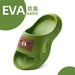 Wholesale Kids Summer EVA Anti-Slip Bear Soft Sole Slippers JDC-SP-FenD002 Slippers 芬典 green Inner length 15cm Wholesale Jewelry JoyasDeChina Joyas De China