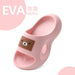 Wholesale Kids Summer EVA Anti-Slip Bear Soft Sole Slippers JDC-SP-FenD002 Slippers 芬典 pink Inner length 15cm Wholesale Jewelry JoyasDeChina Joyas De China