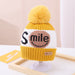 Wholesale kids warm knitted woolen hat JDC-FH-GSKC004 Fashionhat JoyasDeChina yellow 46-48CM Wholesale Jewelry JoyasDeChina Joyas De China