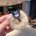 Wholesale kitten puppy rabbit furry hair rope(F) JDC-HS-BL001 Hair Scrunchies 冰澜 4 Wholesale Jewelry JoyasDeChina Joyas De China