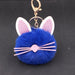 Wholesale Kitten Whiskers Alloy Imitation Hair Hair Ball Keychain JDC-KC-Zuge023 Keychains 祖格 Wholesale Jewelry JoyasDeChina Joyas De China