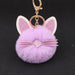 Wholesale Kitten Whiskers Alloy Imitation Hair Hair Ball Keychain JDC-KC-Zuge023 Keychains 祖格 Wholesale Jewelry JoyasDeChina Joyas De China