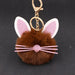 Wholesale Kitten Whiskers Alloy Imitation Hair Hair Ball Keychain JDC-KC-Zuge023 Keychains 祖格 Wholesale Jewelry JoyasDeChina Joyas De China