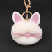 Wholesale Kitten Whiskers Alloy Imitation Hair Hair Ball Keychain JDC-KC-Zuge023 Keychains 祖格 Wholesale Jewelry JoyasDeChina Joyas De China