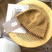 Wholesale knitted acrylic wool hat JDC-FH-NLS012 Fashionhat 倪罗诗 camel 55-58cm Wholesale Jewelry JoyasDeChina Joyas De China