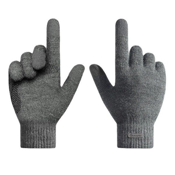 Wholesale knitted arctic velvet touch screen gloves JDC-GS-RG002 Gloves 润谷 Wholesale Jewelry JoyasDeChina Joyas De China