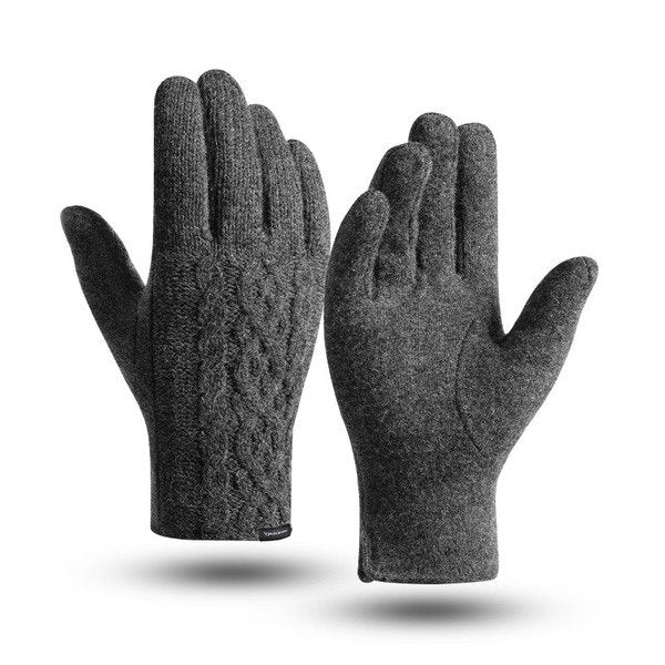 Wholesale knitted cashmere touch screen warm gloves JDC-GS-RG014 Gloves 润谷 Wholesale Jewelry JoyasDeChina Joyas De China