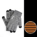 Wholesale Knitted Fabric Touch Screen Gloves JDC-GS-RG003 Gloves 润谷 Male black white (bagged) one size Wholesale Jewelry JoyasDeChina Joyas De China