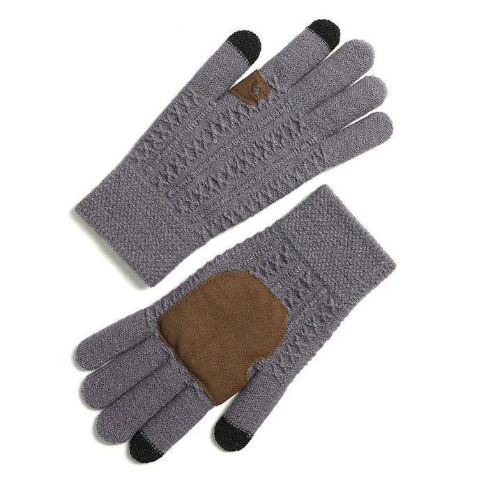 Wholesale Knitted Fabric Warm Touch Screen Gloves JDC-GS-RG005 Gloves 润谷 Wholesale Jewelry JoyasDeChina Joyas De China