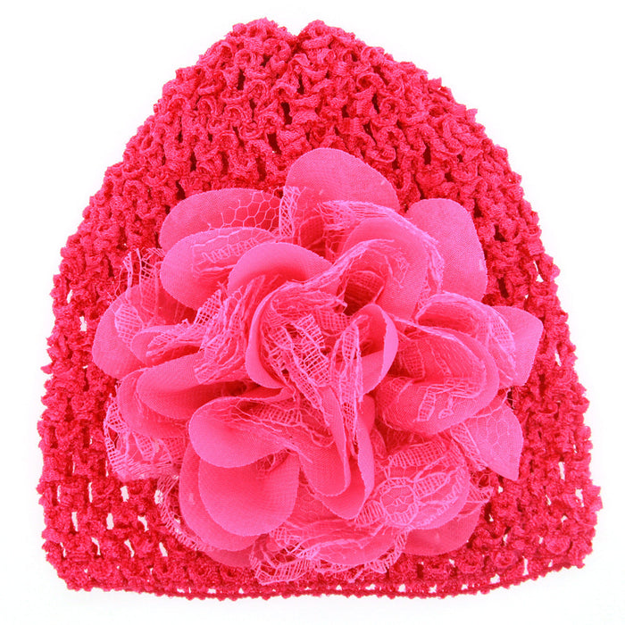 Wholesale knitted kids cotton hat fashion hat JDC-FH-GSQN028 Fashionhat JoyasDeChina rose red Wholesale Jewelry JoyasDeChina Joyas De China