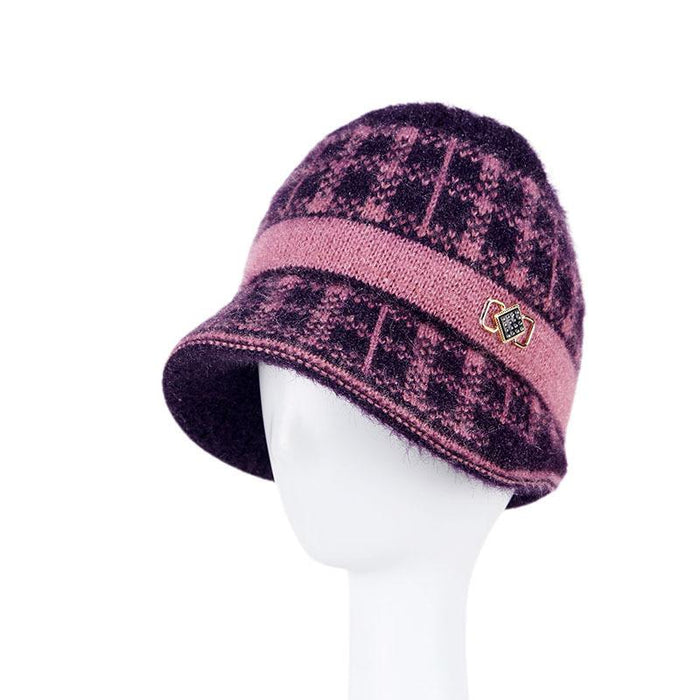 Wholesale knitted wool cap JDC-FH-GSXR010 Fashionhat 新锐 purple One size fits all Wholesale Jewelry JoyasDeChina Joyas De China