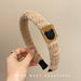 Wholesale knitted woolen bear headband JDC-HD-XuF001 Headband 旭帆 khaki Wholesale Jewelry JoyasDeChina Joyas De China