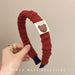 Wholesale knitted woolen bear headband JDC-HD-XuF001 Headband 旭帆 red Wholesale Jewelry JoyasDeChina Joyas De China