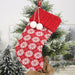 Wholesale knitted woolen Christmas socks decorations JDC-SK-GL004 港恋 C Wholesale Jewelry JoyasDeChina Joyas De China