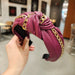 Wholesale knotted hair hoop JDC-HD-O275 Headband JoyasDeChina Purple Wholesale Jewelry JoyasDeChina Joyas De China