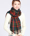 Wholesale Korean imitation cashmere scarf JDC-SF-GSLX001 scarf JoyasDeChina Dark green grid 200cm Wholesale Jewelry JoyasDeChina Joyas De China