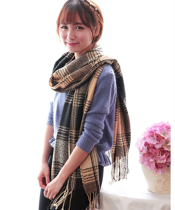 Wholesale Korean imitation cashmere scarf JDC-SF-GSLX001 scarf JoyasDeChina LW yellow 200cm Wholesale Jewelry JoyasDeChina Joyas De China