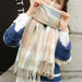 Wholesale Korean imitation cashmere scarf JDC-SF-GSLX001 scarf JoyasDeChina Rice noodles 200cm Wholesale Jewelry JoyasDeChina Joyas De China