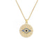 Bulk Jewelry Wholesale Lady Devil's Eye Necklace JDC-ag105 Wholesale factory from China YIWU China