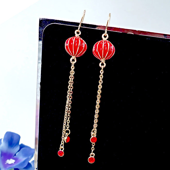 Wholesale Lantern Alloy Earrings JDC-ES-XuF089 Earrings 旭帆 Wholesale Jewelry JoyasDeChina Joyas De China