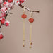 Wholesale Lantern Alloy Earrings JDC-ES-XuF089 Earrings 旭帆 Wholesale Jewelry JoyasDeChina Joyas De China