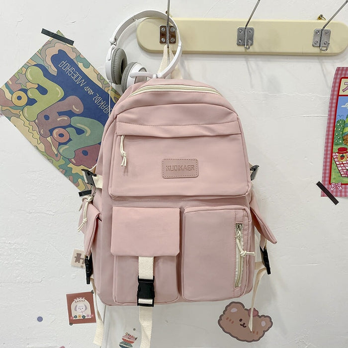 Wholesale large capacity canvas backpack JDC-BP-MJ001 Backpack Bags 麦嘉 Wholesale Jewelry JoyasDeChina Joyas De China