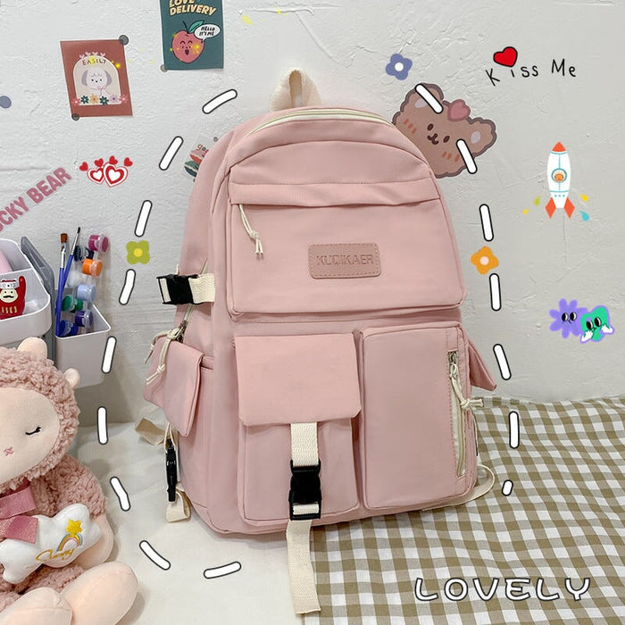 Wholesale large capacity canvas backpack JDC-BP-MJ001 Backpack Bags 麦嘉 Wholesale Jewelry JoyasDeChina Joyas De China