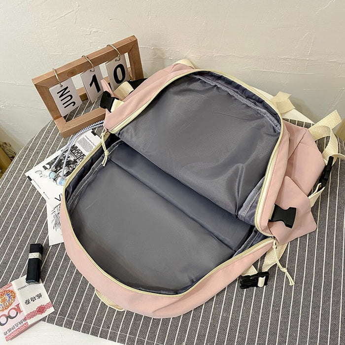Wholesale large capacity canvas backpack JDC-BP-MJ001 Backpack Bags 麦嘉 Wholesale Jewelry JoyasDeChina Joyas De China