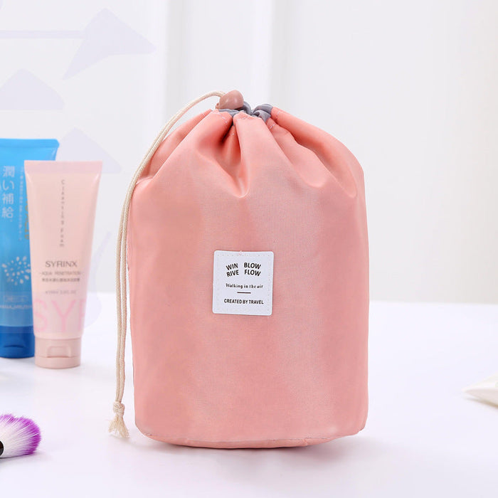 Wholesale large capacity nylon cosmetic bag wash bag JDC-CB-GeiN011 Cosmetic bag 格纳 pink Wholesale Jewelry JoyasDeChina Joyas De China