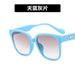 Wholesale large frame black resin Sunglasses JDC-SG-KD106 Sunglasses çæ¶Ü Sky blue grey Metal hinge Wholesale Jewelry JoyasDeChina Joyas De China