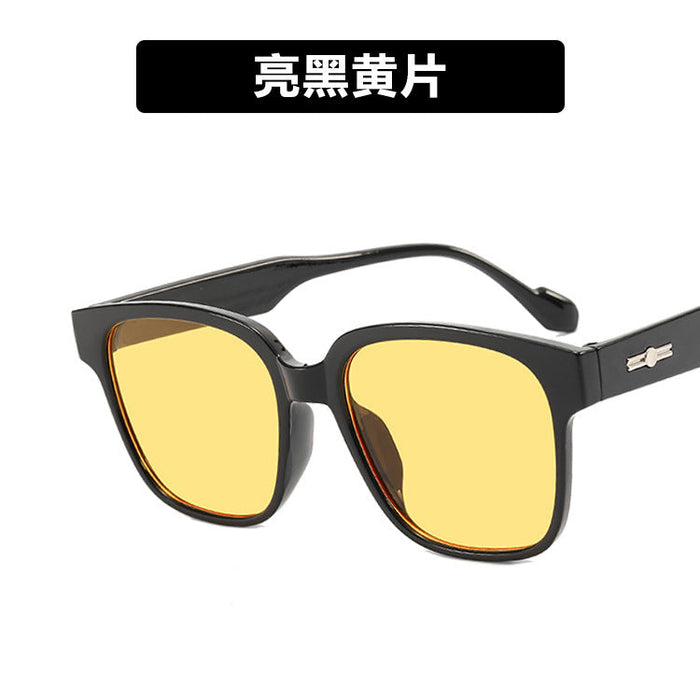 Wholesale large frame resin black sunglasses JDC-SG-KD103 Sunglasses çæ¶Ü D As figure Wholesale Jewelry JoyasDeChina Joyas De China