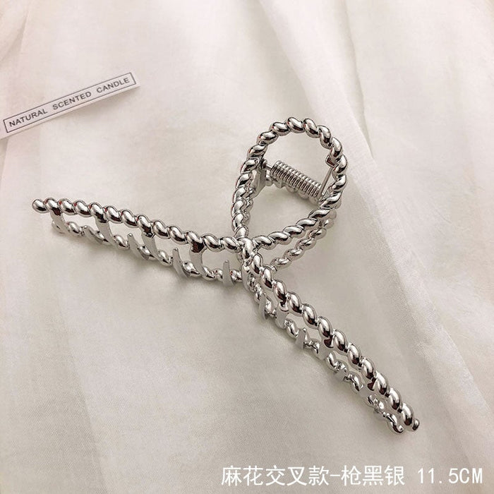 Wholesale large pearl metal hairpin JDC-HC-i391 Hair Clips 溪南 5 Wholesale Jewelry JoyasDeChina Joyas De China